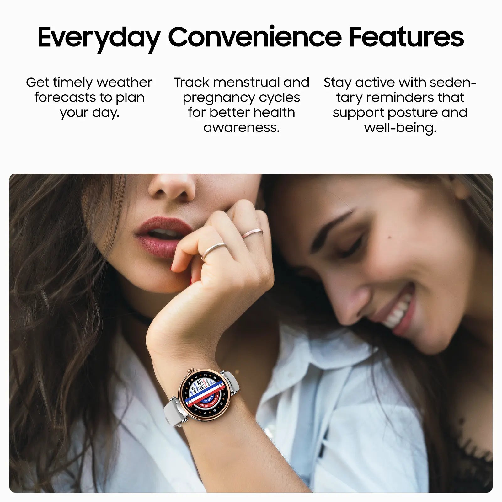TOZO S8 AMOLED Smart Watch Women 1.32" HD Bluetooth Call Text, 100+ Sports Modes Sleep Stress Tracker, Waterproof Rose Gold Gift for Her Wristwatch Metal Smartwatch Mother'S Day Gift Tiktokshopcreatorpicks