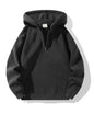 Men'S Plain Half Zip Drop Shoulder Essentials Hoodie, Regular Fit Fitted Casual Comfy Fit Long Sleeve Hooded Sweatshirt for Fall & Winter, Men'S Clothes for Daily Wear