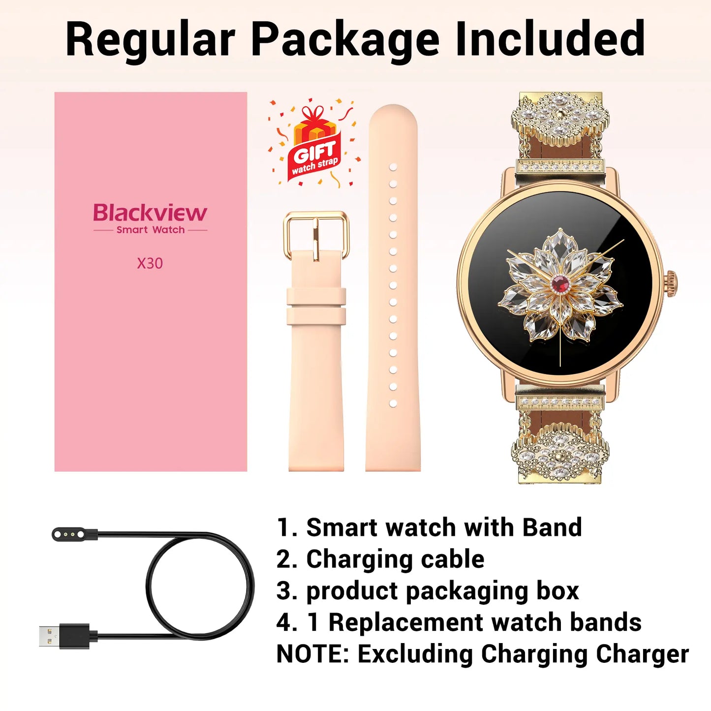 Multifunctional Smart Watch for Men & Women with HD Touchscreen, Daily Activity Tracker, Step Counter, Notification,Sports Watch