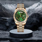 Classic Men'S Business Quartz Wristwatch round Dial with Date, Elegant All-Match Watch with Gift Box, Perfect Gift for Daily and Party