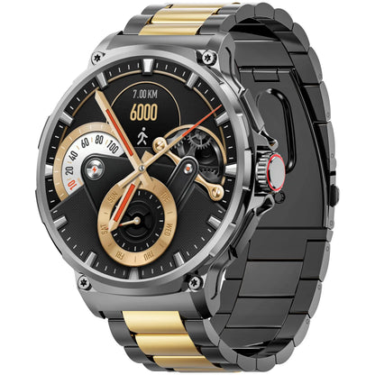 Smart Watches for Men(Answer/Make Call), Health Smart Watch, Android Smartwatch, 1.85" round Big Screen Fitness Tracker, Waterproof Fitness Watch for Android/Ios Phones