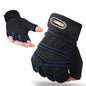 Half-Finger Weightlifting Non-Slip Gloves, Breathable Fitness Gloves for Dumbbell, Strength Training, Riding, Cycling, Gym Accessories, 1 Pair