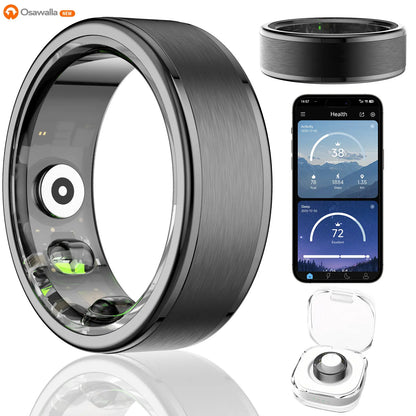 2026 New Smart Ring Health Tracker for Women and Men,5Atm Waterproof ,Fitness Monitor, Sleep Tracker ,No App Subscription
