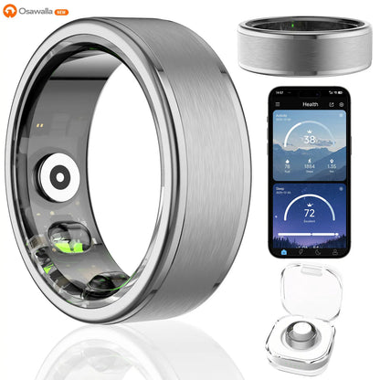 2026 New Smart Ring Health Tracker for Women and Men,5Atm Waterproof ,Fitness Monitor, Sleep Tracker ,No App Subscription