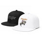Auction Product-Wrangler Trucker Hat Flat Brim Hats 2-Pack – Embroidered Canvas Snapback Caps for Men & Women, Adjustable, One Size Fits All