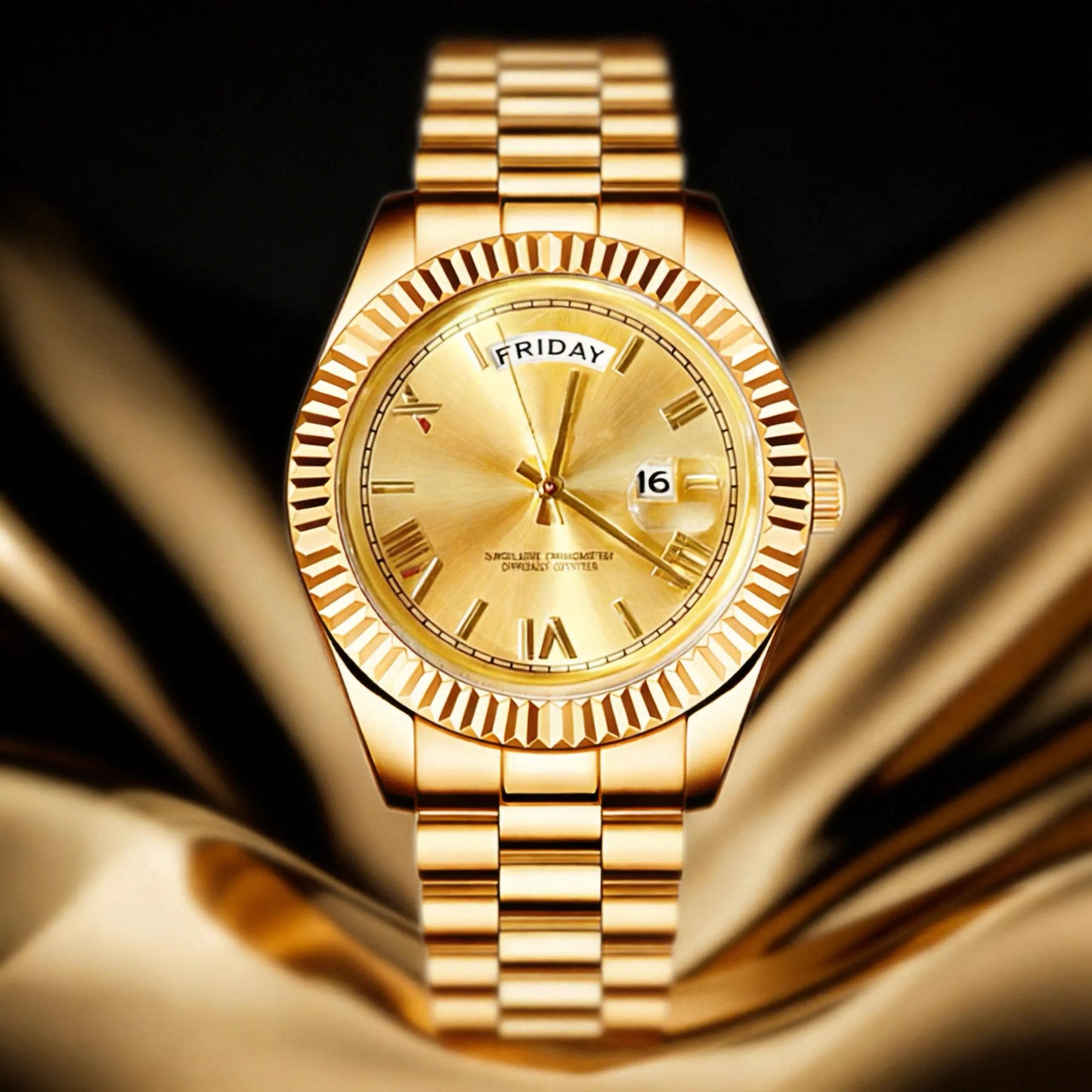Classic Men'S Business Quartz Wristwatch round Dial with Date, Elegant All-Match Watch with Gift Box, Perfect Gift for Daily and Party