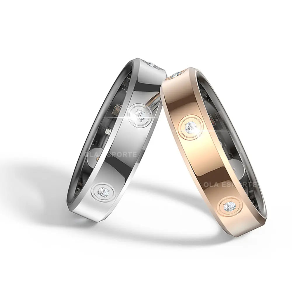 Fitness Smart Ring for Men Women 5ATM Waterproof, Heart Rate Spo2 Sleep Tracker Multi‑Sport Mode Summer Vibes Smart Ring