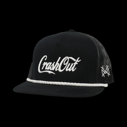 Crash Out Embroidered Trucker Hat Snapback Adjustable (Up to Size 8 Head) Gift Cap