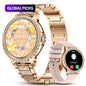 Fashion Smart Watch for Women, 1.32-Inch HD Large Screen Digital Watch with 2 Straps, Waterproof Fitness Tracker, Compatible with Android and Ios Systems, Wearable Wristwatch