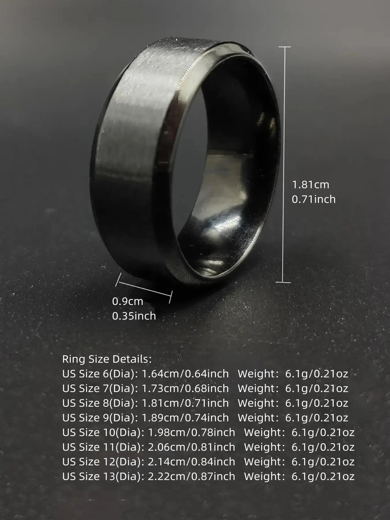 Summer 2024 Simple Design Plain Stainless Steel Ring, Daily Casual Versatile Unisex Design Accessories for Women Men