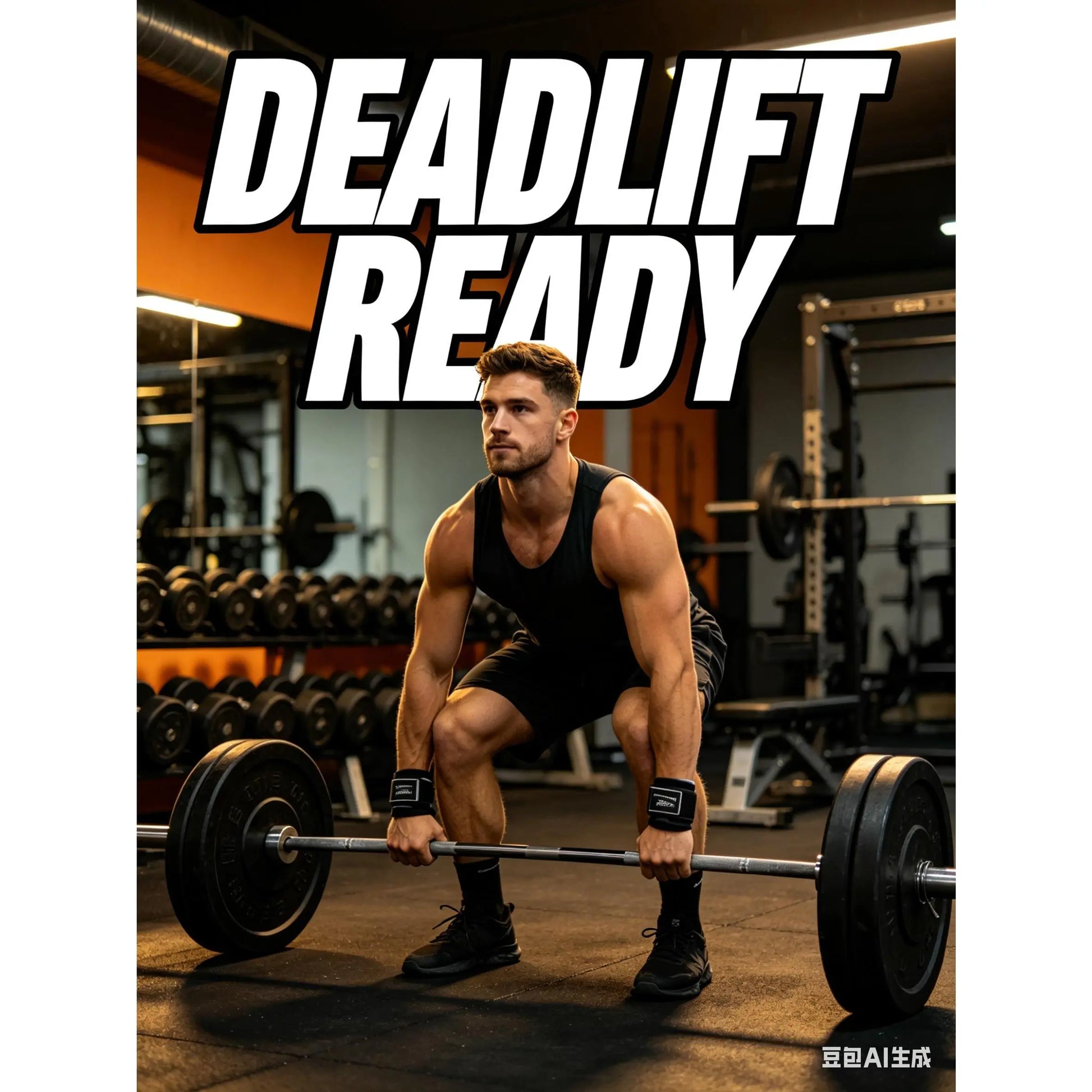 Non‑Slip Weightlifting Wrist Straps with D Rings | Neoprene Padded Lifting Wrist Wraps for Gym, Deadlifts & Cable Workouts for Men & Women