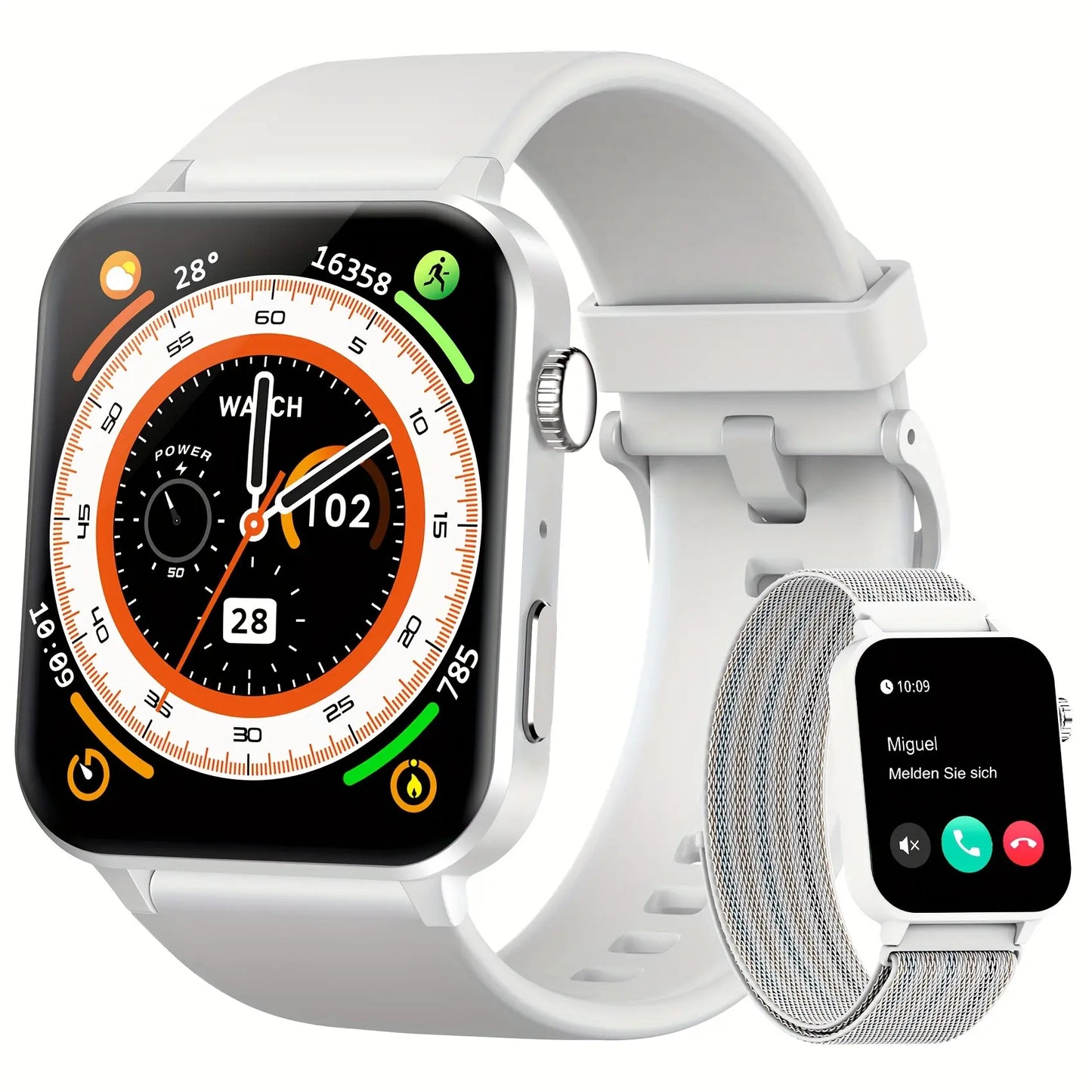 Multifunctional Smart Watch for Men & Women with HD Touchscreen, Daily Activity Tracker, Step Counter, Notification,Sports Watch