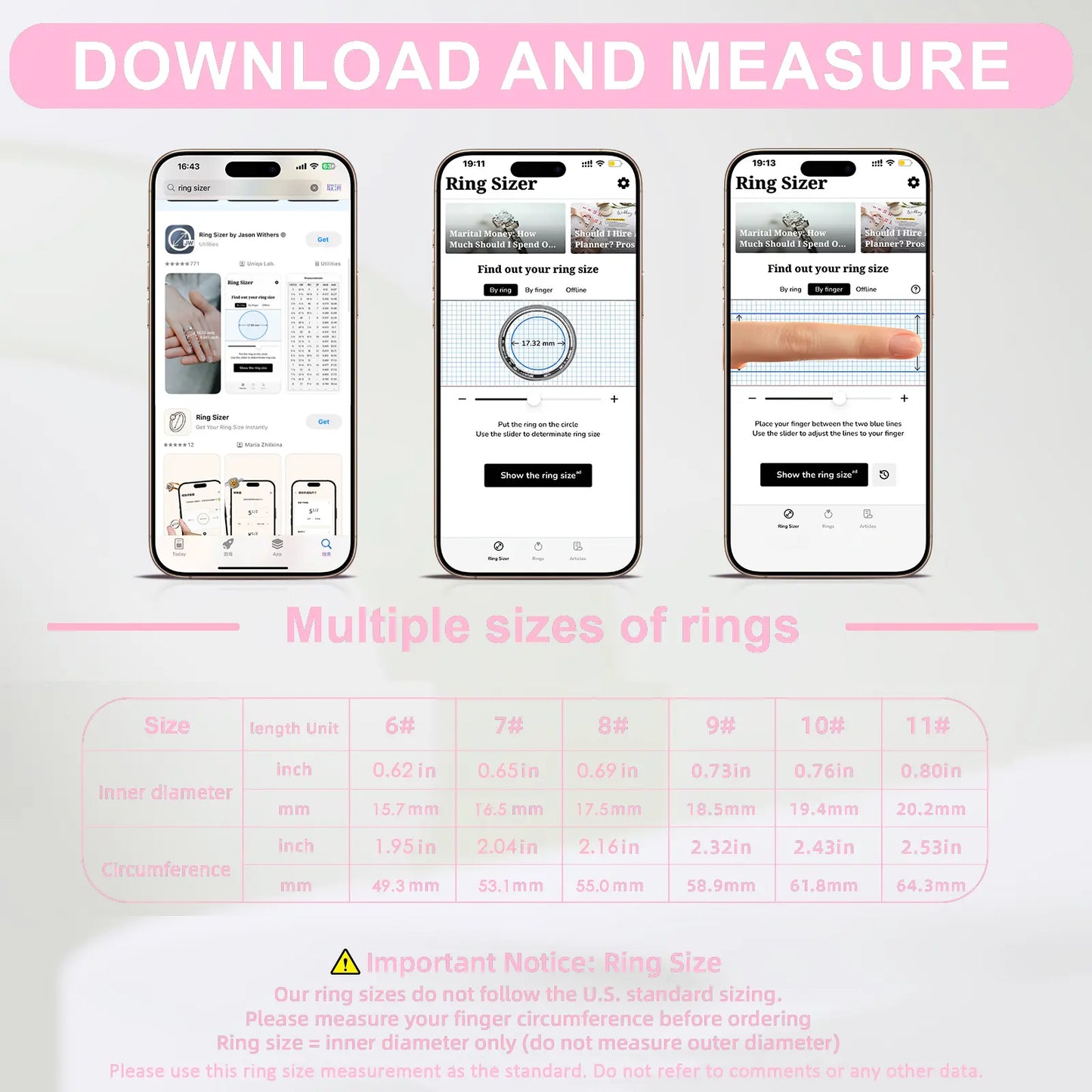 Pink Ceramic Smart Ring for Women, Fitness & Sleep Tracker, Heart Rate & Stress Monitor, Cycle Tracking, IP68 Waterproof, 3–5 Day Battery, Ios & Android, Charging Case#Summervibes