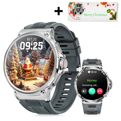 Smart Watches for Men(Answer/Make Call), Health Smart Watch, Android Smartwatch, 1.85" round Big Screen Fitness Tracker, Waterproof Fitness Watch for Android/Ios Phones