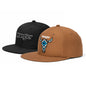 Auction Product-Wrangler Trucker Hat Flat Brim Hats 2-Pack – Embroidered Canvas Snapback Caps for Men & Women, Adjustable, One Size Fits All