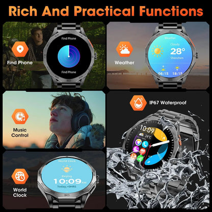 Multifunctional Smart Watch, Fashion Digital Watch, Waterproof Sports Watch for Women & Men, Fitness Smartwatch, Wearable #GLOBAL PICKS