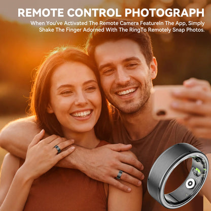 2026 New Smart Ring Health Tracker for Women and Men,5Atm Waterproof ,Fitness Monitor, Sleep Tracker ,No App Subscription