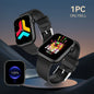 Fitness Tracker Smartwatch with Call Function, Touchscreen Activity Watch for Iphone and Android, Bluetooth Calling Health Wearable, Digital Smart Watch