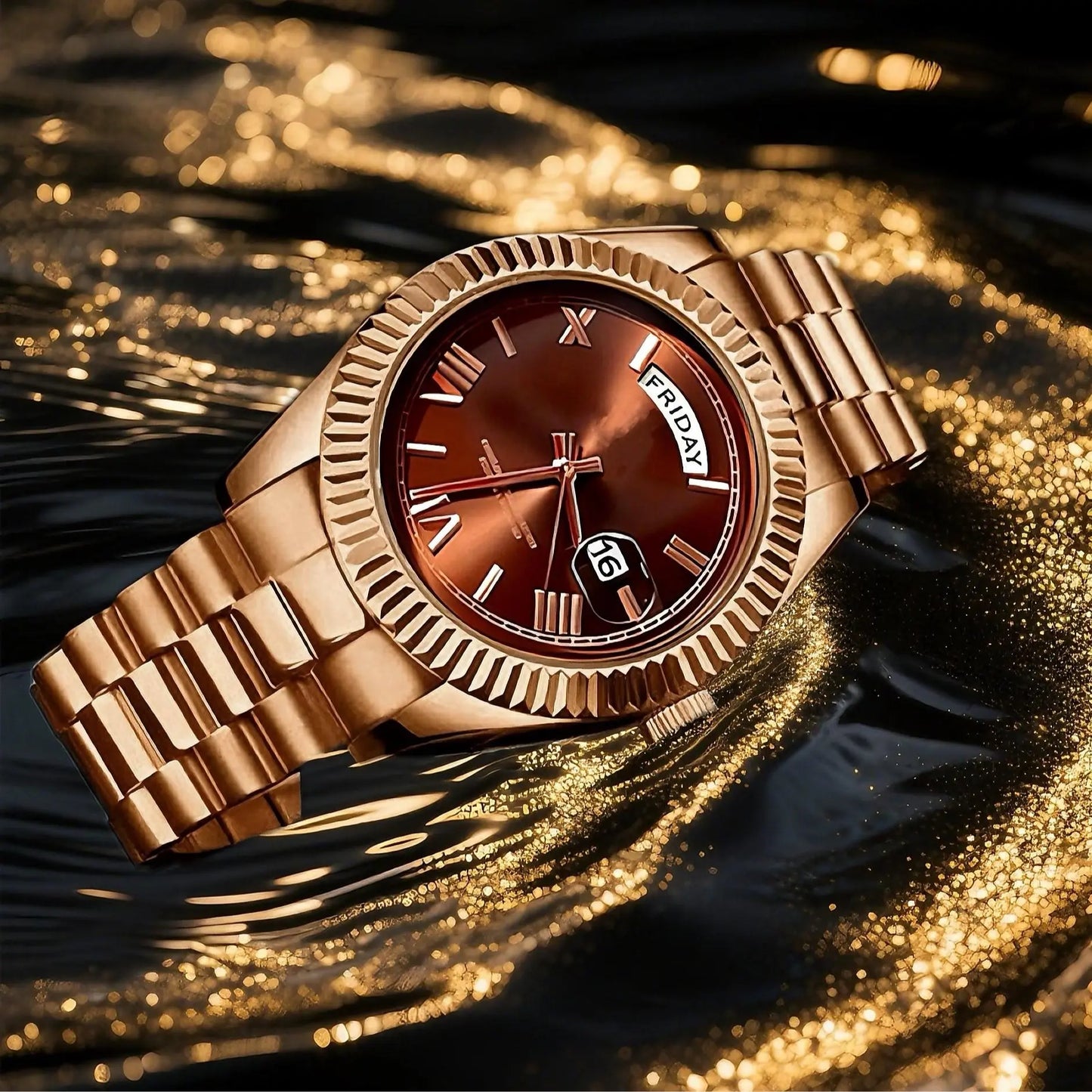 Classic Men'S Business Quartz Wristwatch round Dial with Date, Elegant All-Match Watch with Gift Box, Perfect Gift for Daily and Party