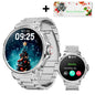 Smart Watches for Men(Answer/Make Call), Health Smart Watch, Android Smartwatch, 1.85" round Big Screen Fitness Tracker, Waterproof Fitness Watch for Android/Ios Phones